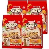 グラン・デリ ドッグフード ソフト ふっくら仕立て ビーフ・鶏ささみ・緑黄色野菜・チーズ・角切りビーフ粒入り 6.8kg(1.7kg×4個) 国産 ユニチャーム【ケース販売】