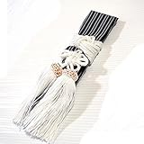 七五三 懐剣 男児正絹子持縞柄懐剣 2色/黒