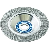 TRUSCO(トラスコ中山) 溶着ダイヤモンドホイール 100X14X15 切断研磨兼用 UFO-2-120 ダイヤモンドホイール