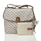 Babymel BM6723 Satchel Diaper Bag, Wave Fawn, One Size by Babymel