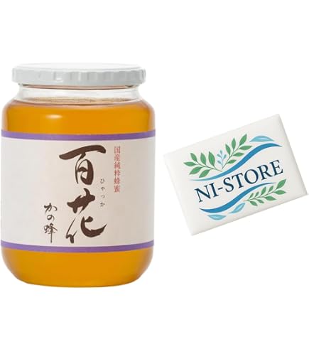 Amazon | かの蜂 国産百花蜂蜜 1000g | かの蜂 | はちみつ 通販