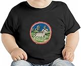 Medieval zodiac aries オーガニックベビーTシャツ 12 - 18 Months