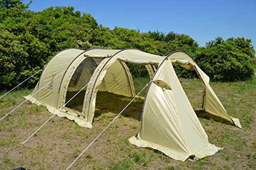 D.O.D(ドッペルギャンガー アウトドア) カマボコテント2 ナチュラム限定 ベージュ×ブラック