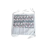 (Newox) ウォールポケット ベッドサイド 収納ポケット 収納用品 収納袋 壁掛け収納 ベビーベッド掛け 小物収納 インテリア 可愛い 出産祝い (熊)