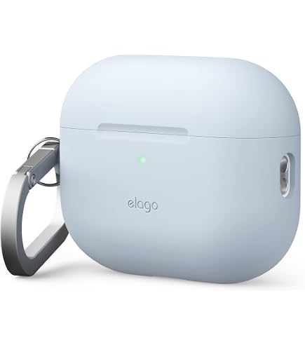 Amazon | 【elago】 AirPods 3 対応 ケース 落下防止 カラビナ 付 耐