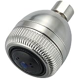 Olympia Faucets OP-640016-BN Three Functions Pulsating Showerhead, PVD Brushed Nickel Finish [並行輸入品]