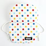 赤ちゃん ごっつん防止やわらかリュック カラフルドット【日本製】 Rioreis