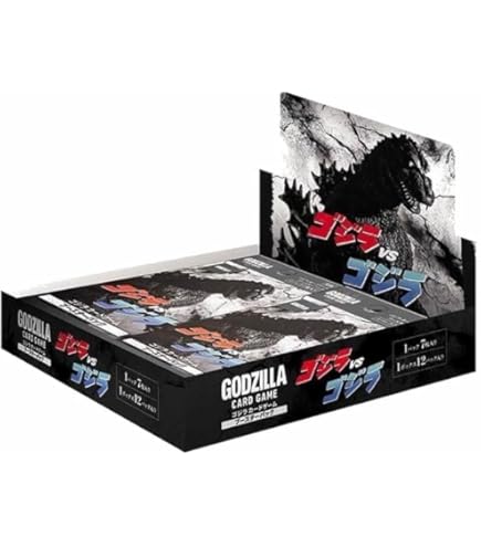 ゴジラ　カードゲーム　ブースターパック　4 box プロモ1枚 ゴジラ カードゲーム｜GODZILLA CARD GAME