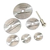 Dovewill カッティング　円形　歯鋼　鋸刃　高速刃物カッター　高速度鋼切削ディスク　切断鋸　ブレード　7点