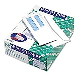 品質公園24532 Dbl Wndw封筒、請求書、NO。8 – 5 / 8.3 – です5 / 8 " x8 – 5 / 8インチ、500 / BX、We