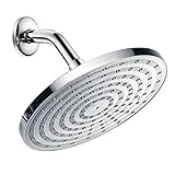 HotelSpa® Emerald Ultra-Luxury Large 8 Inch Rainfall Shower Head for High Power Water Flow Featuring