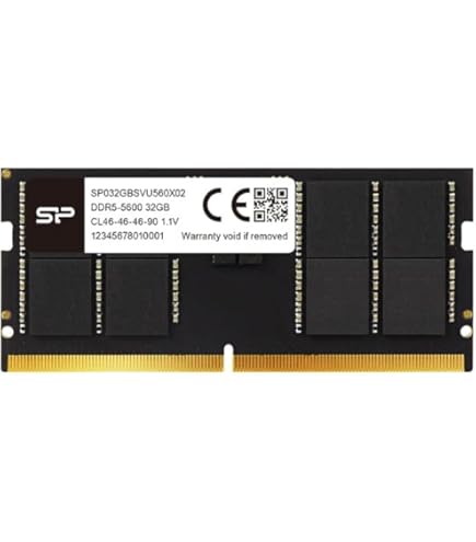 crucial　ノートPC用　24GB　DDR5-5600　SODIMM Crucial 24GB DDR5 5600 MHz SO-DIMM Memory Kit CT2K12G56C46S5 B&H