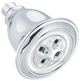 Alsons 658-c-pk水増幅シャワーヘッド、クローム