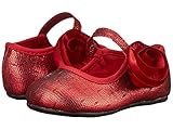 [ベイビー ディア] Baby Deer Metallic Skimmer (Infant/Toddler) フラットシューズ Red 10 (42-48 Months)(生後42-48ヶ月) - M