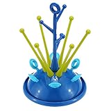 GoolRC ベビー哺乳瓶ラック 哺乳瓶ホルダー 乾燥ラック 乾燥 殺菌 消毒 ツリー型 すっきり水切り BPAフリー