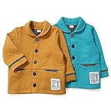 【アウトレット】La Chiave カーディガン (80～130cm) キムラタンの子供服 カラシ 80 ( 53323x53523-153 )