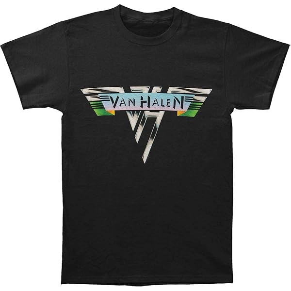 ヴァン・ヘイレン エレクトリック・ファクトリー・コンサート クルーＴシャツ Amazon | Van Halen T Shirt 84 Tour Band Logo 新しい 公式 メンズ