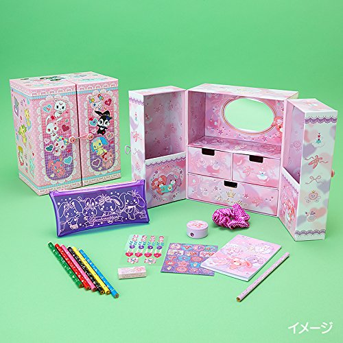 ぼんぼんりぼん ときめきドレッサーステーショナリーセット | 文具百貨