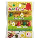 トルネ おかずピック 8本入(4種類×各2本) ちいさなおかずがかわいい パーティーの飾り付け お弁当の彩りに P-3662