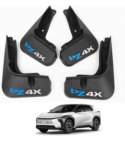 Amazon.co.jp: スプラッシュガード泥除け BZ4X 2022 4 個車の