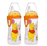 NUK Disney Winnie the Pooh 10 Ounces Active Cup Silicone Spout, 12+ Months, by NUK