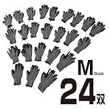 天然ゴム　グリップ手袋　24双　Mサイズ　（１双76円税込）