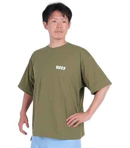 Amazon.co.jp: リーフ（REEF） GOOD VIBES ONLY 半袖Tシャツ RFTEM2304