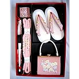 七五三 正絹刺繍はこせこセット 3サイズ6色/S(3歳用16.5cm) ピンク