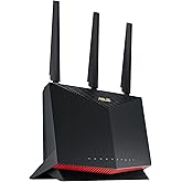 ASUS RT-AX86U Pro - AX5700 Wi-Fi 6 Gaming Router, Dual Band, Mobile Gaming Mode, AiProtection Pro Lifetime Free, AiMesh, 2.5G