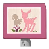 Oopsy Daisy Enchanted Forest Night Light, Best Friends, 5 x 4
