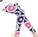 Plus Nao(プラスナオ) レギンス スパッツ ボトムス 10分丈 キッズ 子供 服 子ども こども 女の子 女児 動きやすい カジュアル 花柄 フラワ 140 H