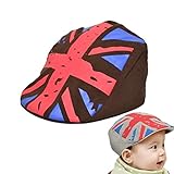 AStorePlus子供コットンベレー帽、ベビーBoy 's UKフラグ帽子幼児用ドライバーキャップ、グレー、ブラック、ベージュ、レッド、ブラウン カラー: ブラウン
