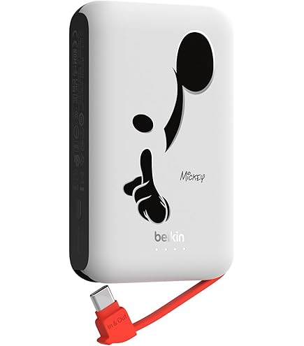 Amazon | 【ディズニー創立100周年 MUSICAL WONDER限定モデル】Belkin