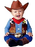 InCharacter Baby Boy's Wee Wrangler Cowboy Costume Tan/Blue X-Small [並行輸入品]