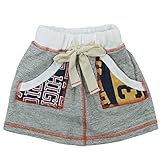 OFFICIAL TEAM(オフィシャル チーム) 40/10ミニ裏毛SWEAT SKIRT 80cm /L.GRAY NO.OT-14AW-506