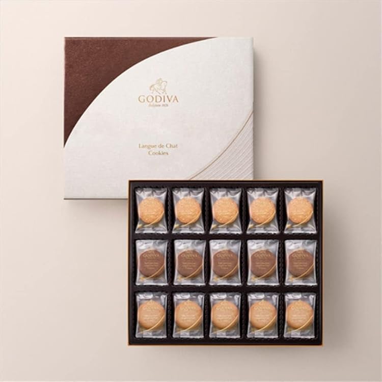 Amazon.co.jp: ゴディバ (GODIVA)ラングドシャクッキーアソートメント