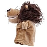 (ビグッド)Bigood ぬいぐるみ 手踊り 指人形 フィンガーパペット 動物型　かわいい ベビー用品 おもちゃ 幼稚園 保育園 ライオン