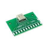 YMSPARTS USB Type-C コネクタPCB変換基板 USB 3.1タイプCメス 3.1 gen2対応 24Pin (1)