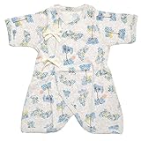 (オーシャンアンドグラウンド) OCEAN＆GROUND コンビ肌着 新生児 半袖 肌着 短肌着 1710158 ISLAND CAFE ベビー 赤ちゃん 半袖 ロンパース 女の子 男の子 ボディスー