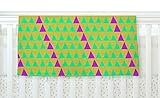 KESS InHouse Matt Eklund Fiesta Teal Purple Fleece Baby Blanket 40 x 30 [並行輸入品]