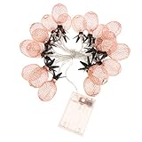 Perfk パイナップル形　ストリング　ライト　妖精　文字列　ライト　防水　ホリデーパーティー　ガーデン　パティオ　インテリア　20-LED　