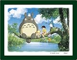 エンスカイ(ENSKY) となりのトトロ なにが釣れるかな? 7.6×10.2cm ジブリ まめパズル 150ピース ジグソーパズル MA-14