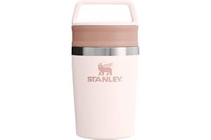 Stanley Cafe to Go Travel Mug | Leakproof Two-Part Drink Through Lid | Tumbler Cup for Coffee, Tea and Drinks | Insulated Stainless Steel Coffee Mug | BPA-Free