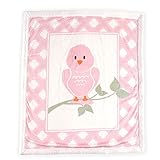 Luvable Friends Blanket with Sherpa Backing, Bird by Luvable Friends