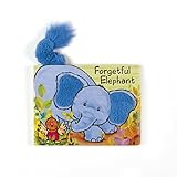 Jellycat Board Books, Forgetful Elephant Book - 6 inches [並行輸入品]