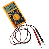 最新an8206デジタルマルチメーター大表示アンペア出力電圧オームプローブテスター