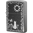 ZIPPO(ジッポー) ライター ネコ メタルプレート貼り 両面加工