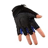 Tiptiper 運動リフレッシュ用ジムグローブ、通気性リフティングジムグローブトレーニングフィットネス用手首ラップエクササイズスポーツ（SIZE M）