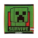 ケイカンパニー Minecraft ジャガードミニタオル クリーパー ＭＣＴ－ＪＭ－ＣＰ