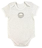 Stephan Baby Snapshirt-Style Pin Dot Diaper Cover with Embroidered Lion, Cream, 3-6 Months by Stepha